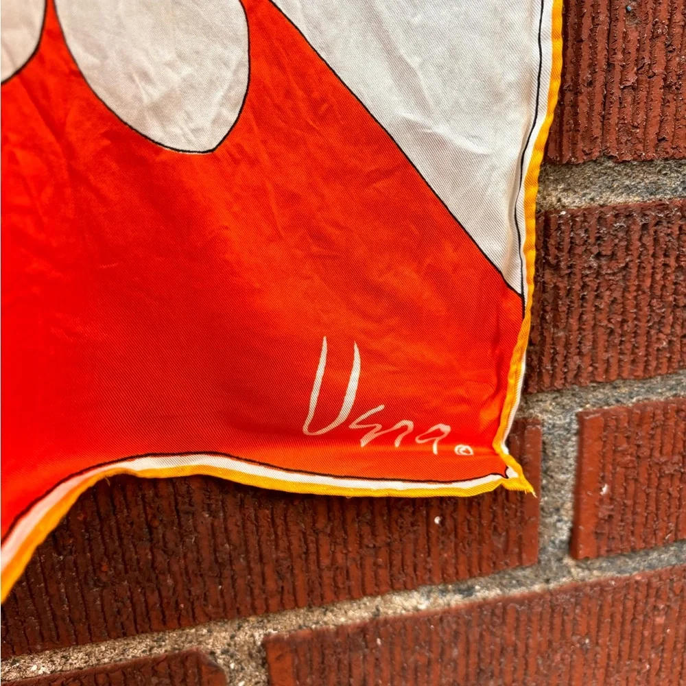 Vera Neumann silk blend vintage scarf - Picture 2 of 4